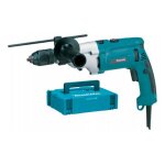 Makita hp2071fj perceuse 2900 tr / min sans cl� 2, 5 kg noir et bleu