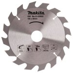 Makita lame carbure standard bois, pour scies circulaires, 185x30 / 16z - d - 03903