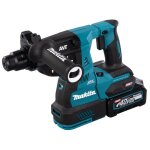 Makita marteau perforateur sans fil sds + 40v, 2 x batterie 4, 0 ah, chargeur dc40ra - hr003gm201