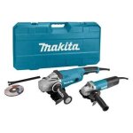 Makita pack meuleuses ensemble de 2 machines (9558hnrg + ga9020) Makita pack meuleuses ensemble de 2 machines (9558hnrg + ga9020)