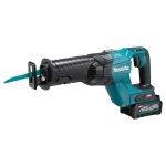 Makita scie alternative sans fil 40v, 2 x batterie 4ah, chargeur rapide dc40ra, mallette de transport ...