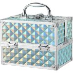 Malette maquillage vide boite rangement maquillage verrouillable malette ongles vanity maquillage pour ...