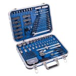 Malette a outils de 233 pieces - scheppach - tb235 - outils en acier chrome vanadium - mallette verrouillable ...