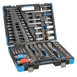 Mallette � outils - g�de - gwzk 157 - 157 pi�ces - acier chrome - vanadium - coffret pratique