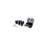 Mallette scie tr�pan carbure �lectricien 10pcs d. 22 - 35 - 40 - 51 - 54 - 65 - 68 + pilote + 2 forets ...