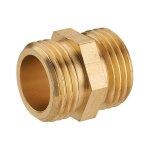 Mamelon double m�le �gal 1 pi�ce m�le m�le entr�e : 1  (26x34) sortie : 1  (26x34)