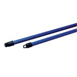 Manche ? balai en bois peint 125 cm franpin - 46757