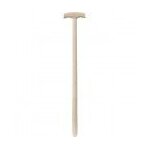 Manche de bche cintr avec bquille bois frne bois dur 38mm x 80 cm cap vert