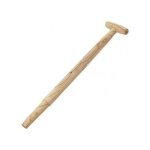 Manche en bois pelle en t