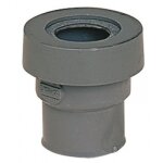 Manchette pvc femelle / femelle � joint pour sortie appareil sanitaire Ø 40 - mah2j nicoll