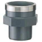Manchon pvc pression � coller - diam�tre50 - filetage 40 / 49 codital