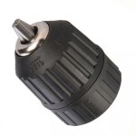 Mandrin de perceuse 10 mm sans cle a serrage manuel filetage 3 / 8 - 24 unf Mandrin de perceuse 10 mm sans cle a serrage manuel filetage 3 / 8 - 24 unf
