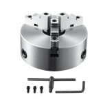 Mandrin de tour � 3 m�choires - vevor - mandrin de tour � 3 m�choires � auto - centrage 250 mm pour tours ...