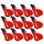 Mangeoires automatiques pour oiseaux, 1 / 5 / 12 / 15 pices, abreuvoir pour volaille, poulet, volaille ...