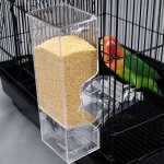 Mangeoire automatique pour oiseaux, 1 pi�ce, mangeoire pour pigeons, perroquet, etourneau, animaux de ...