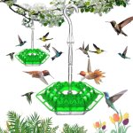 Mangeoire  colibris anti - fourmis et anti - abeilles avec 30 orifices d'alimentation - mangeoire suspendue ...