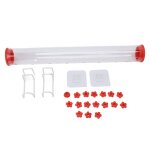 Mangeoire à fenêtre pour colibris de 40cm, tuyau d'alimentation transparent pour eau potable Mangeoire à fenêtre pour colibris de 40cm, tuyau d'alimentation transparent pour eau potable