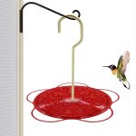 Mangeoire  oiseaux de jardin mangeoire  colibris avec crochet de suspension rouge fourniture dcoration ...