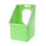 Mangeoire pour oiseaux en plastique, bol d'alimentation anti - eclaboussures, cage anti - eclaboussures, ...