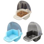 Mangeoires a oiseaux suspendues pour cage, conteneur de nourriture en plastique de grande capacit, pas ...