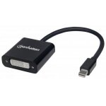 Manhattan mini - display adaptateur [1x dvi femelle 24 + 5 p�les - 1x mini port display m�le] noir blind�, ...