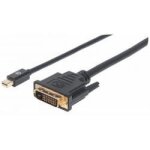 Manhattan mini - display / dvi c�ble de raccordement [1x mini port display m�le - 1x dvi m�le 24 + 1 ...