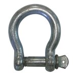Manille lyre s�rie standard d 16 mm acier zingu� - chaubeyre - 8361136