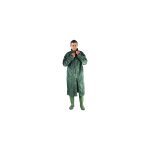 Manteau de pluie pvc vert - europrotection