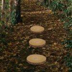 Marchepied en bois extrieur, dcoration de bches de jardin  charbon, ddouanement manuel de pav, ...