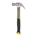 Marteau arrache - clous manche fibre de verre stanley stht0 - 51310 560g