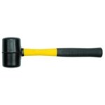 Marteau en caoutchouc 76 mm, manche en plastique fg 33925 vorel