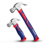 Marteaux de charpentier 2 pi�ces workpro, 720 g et 340 g, marteau arrache - clou avec manche en fibre ...