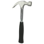 Marteau d'emballeur ks 600 g chrome, t�te polie et manche acier tubulaire, n�op