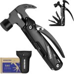 Marteau multifonction 12 en 1 avec sac workpro, outil multifonction avec structure autoverrouillee, pince ...