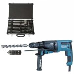 Marteau perforateur burineur makita hr2631ft12 pour sds - plus + coffret d - 42444