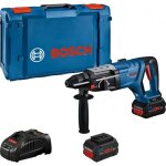 Marteau perforateur sds + - gbh 18v - 28dc - 2 batteries 5. 5ah + chargeur bosch