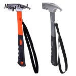 Marteau portable en acier au carbone pour tente de camping, piquet, extracteur de piquet, outil multifonction ...