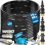 Masko debouche canalisation premium kit de debouchage 200 bars, sac 3 adaptateurs 2 buses systeme rotatif ... Masko debouche canalisation premium kit de debouchage 200 bars, sac 3 adaptateurs 2 buses systeme rotatif ...