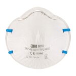 Masque de protection de chantier 3m - 8810c3 - masque pour ponceuse et outils electriques