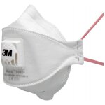 Masque de protection respiratoire 9332 + ffp3 / v nrd avec valve d'expiration 120 pcs / cp 3m (par 10) ...