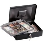 Master lock coffre a monnaie 8 compartiments