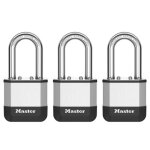 Master lock elite� cadenas innovant nouvelle g�n�ration, en acier lamin� haute r�sistance de 45 mm - ...