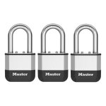 Master lock elite� cadenas innovant nouvelle g�n�ration, en acier lamin� haute r�sistance de 52 mm - ...