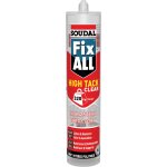 Mastic - colle hybride - 290 ml - transparent - fix all high tack soudal