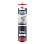 Mastic d'�tanch�it� joint ext�rieur fissure b�ton blanc 1 x 290 ml