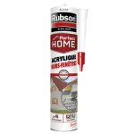 Mastic perfect home rubson acrylique murs - fentres blanc 280ml