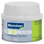 Mastic pierre polyester travertin 340g