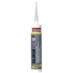 Mastic silicone neutre - blanc crme ral 9001 - silirub color soudal