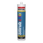 Mastic silicone neutre en couleurs ral silirub color gris anthracite 310 ml ral7016 - soudal - 105831 ...
