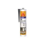 Mastic silicone sika sikaseal 110 menuiserie & vitrage - anthracite - 300ml